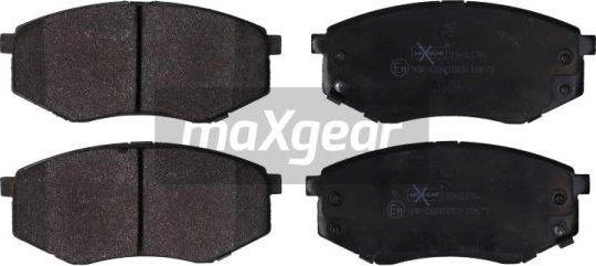 Maxgear 19-2176 - Гальмівні колодки, дискові гальма avtolavka.club