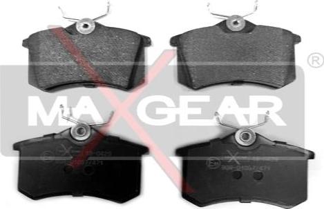 Maxgear 19-0429 - Гальмівні колодки, дискові гальма avtolavka.club