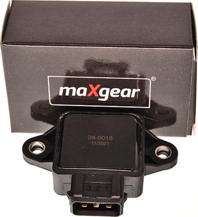 Maxgear 24-0018 - Датчик, положення дросельної заслінки avtolavka.club