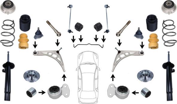 Maxgear MAX46A - Підвіска колеса avtolavka.club