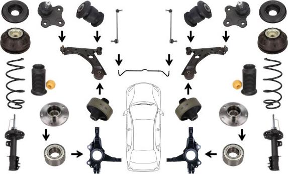 Maxgear MAX06 - Підвіска колеса avtolavka.club