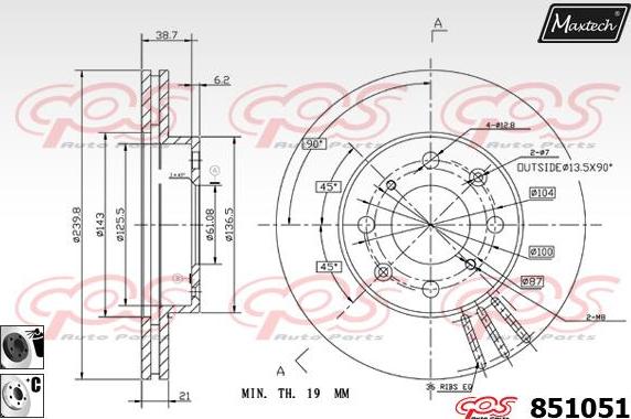 Maxtech 70160091 - Комплект направляючої гільзи avtolavka.club