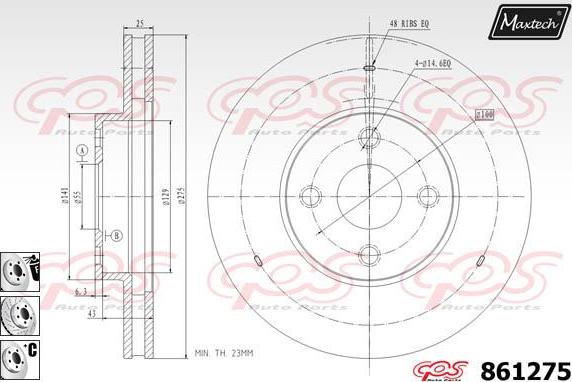 Maxtech 70160048 - Комплект направляючої гільзи avtolavka.club