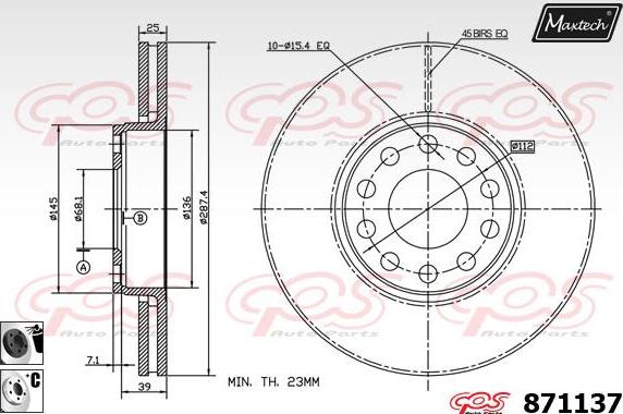 Maxtech 70160030 - Комплект направляючої гільзи avtolavka.club