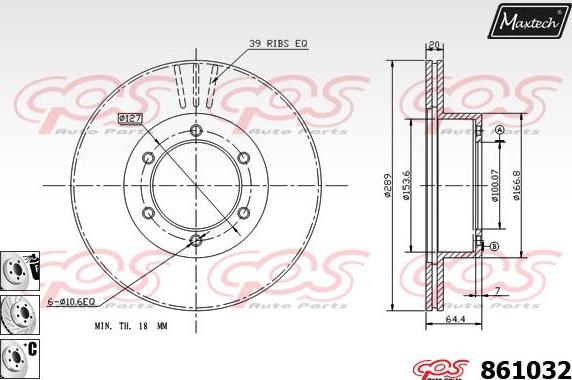 Maxtech 70200497 - Ремкомплект, гальмівний супорт avtolavka.club