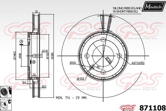 Maxtech 70200701 - Ремкомплект, гальмівний супорт avtolavka.club