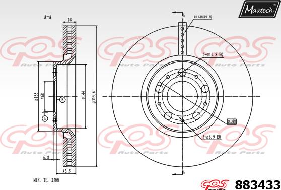 Maxtech 72940010 - Поршень, корпус скоби гальма avtolavka.club