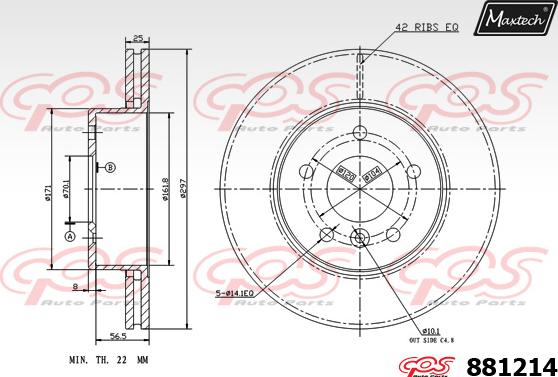 Maxtech 72948022 - Поршень, корпус скоби гальма avtolavka.club