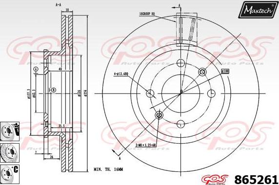 Maxtech 72942020 - Поршень, корпус скоби гальма avtolavka.club