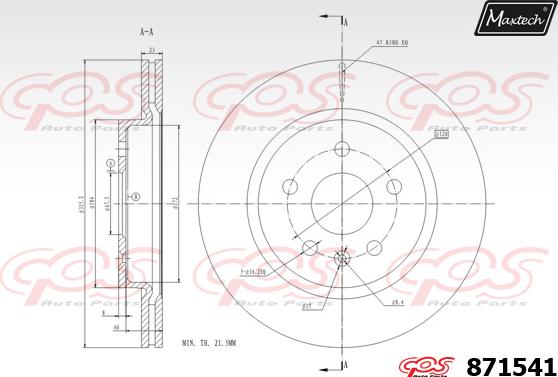 Maxtech 72718040 - Регулювальний елемент, гальмо гальмо гальмівний супорт avtolavka.club