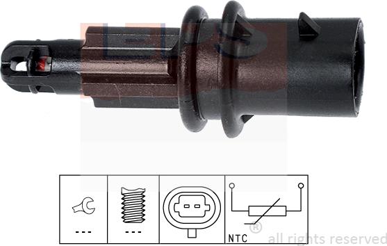 MDR EPS-1994 033 - Датчик, температура впускається avtolavka.club