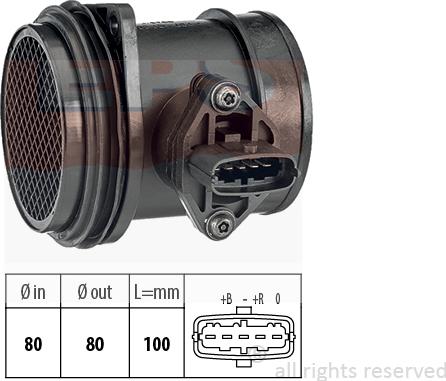 MDR EPS-1991 332 - Датчик потоку, маси повітря avtolavka.club