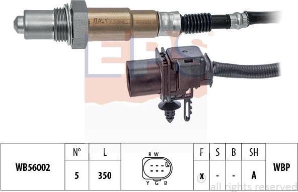 MDR EPS-1998 465 - Лямбда-зонд, датчик кисню avtolavka.club