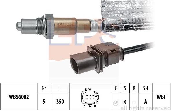 MDR EPS-1998 466 - Лямбда-зонд, датчик кисню avtolavka.club