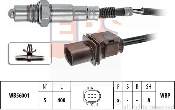 MDR EPS-1998 401 - Лямбда-зонд, датчик кисню avtolavka.club