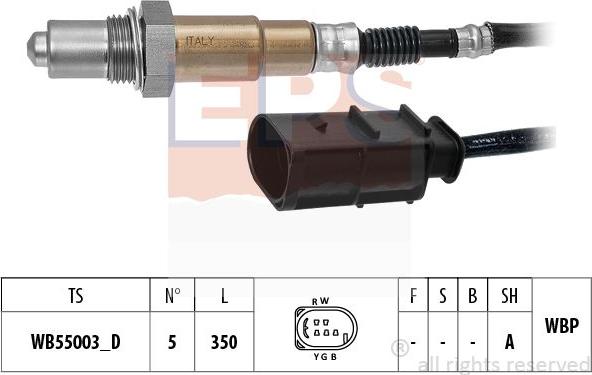 MDR EPS-1998 544 - Лямбда-зонд, датчик кисню avtolavka.club