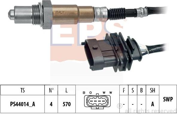 MDR EPS-1998 546 - Лямбда-зонд, датчик кисню avtolavka.club