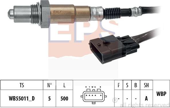 MDR EPS-1998 541 - Лямбда-зонд, датчик кисню avtolavka.club