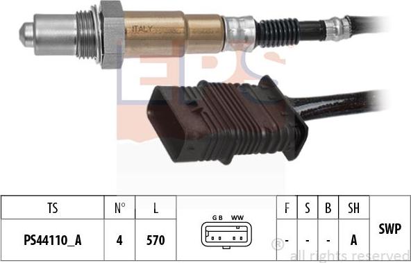 MDR EPS-1998 553 - Лямбда-зонд, датчик кисню avtolavka.club