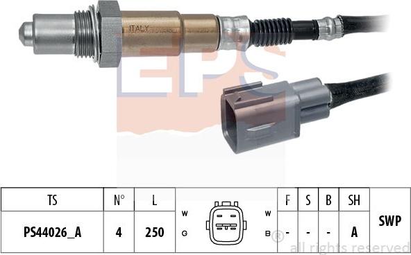 MDR EPS-1998 529 - Лямбда-зонд, датчик кисню avtolavka.club