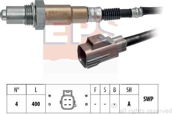 MDR EPS-1998 527 - Лямбда-зонд, датчик кисню avtolavka.club