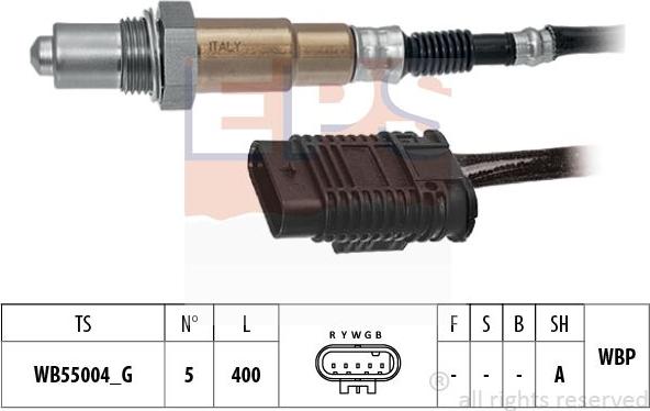 MDR EPS-1998 572 - Лямбда-зонд, датчик кисню avtolavka.club