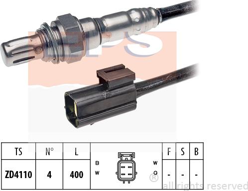 MDR EPS-1998 098 - Лямбда-зонд, датчик кисню avtolavka.club