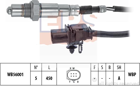 MDR EPS-1998 397 - Лямбда-зонд, датчик кисню avtolavka.club