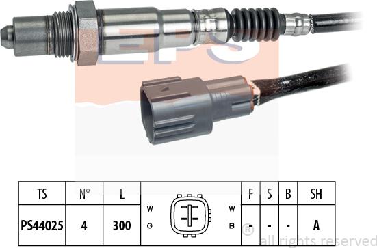 MDR EPS-1998 269 - Лямбда-зонд, датчик кисню avtolavka.club