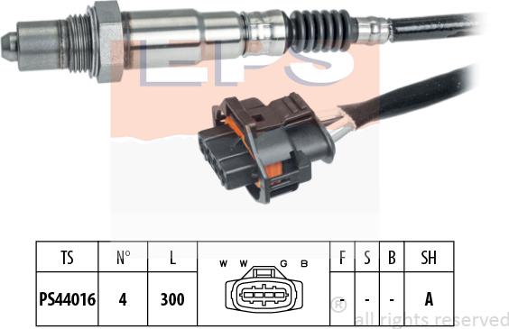 MDR EPS-1998 267 - Лямбда-зонд, датчик кисню avtolavka.club