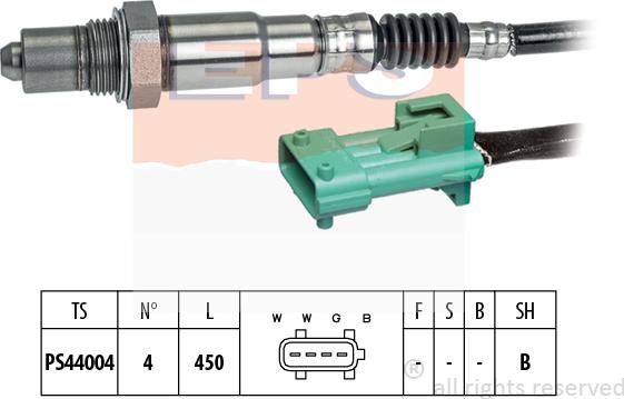 MDR EPS-1998 206 - Лямбда-зонд, датчик кисню avtolavka.club