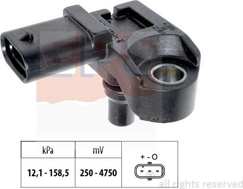 MDR EPS-1993 393 - Датчик тиску повітря, висотний коректор avtolavka.club