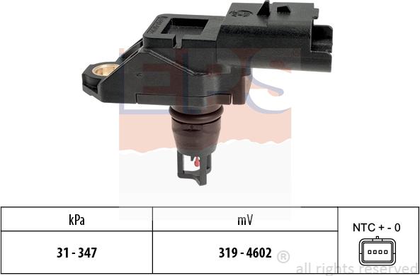 MDR EPS-1993 328 - Датчик тиску повітря, висотний коректор avtolavka.club