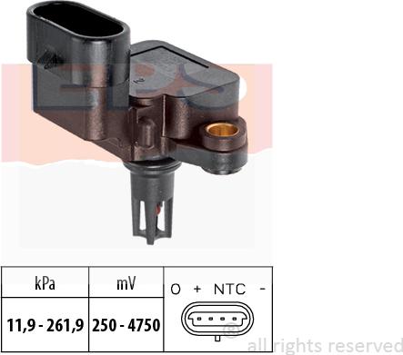 MDR EPS-1993 245 - Датчик, тиск наддуву avtolavka.club