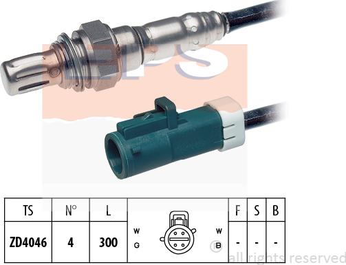 MDR EPS-1997 319 - Лямбда-зонд, датчик кисню avtolavka.club