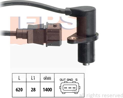 MDR EPS-1953 086 - Датчик, положення розподільного валу avtolavka.club