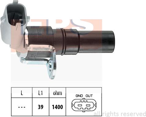 MDR EPS-1953 327 - Датчик імпульсів, колінчастий вал avtolavka.club