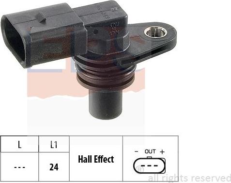 MDR EPS-1953 269 - Датчик, частота обертання avtolavka.club