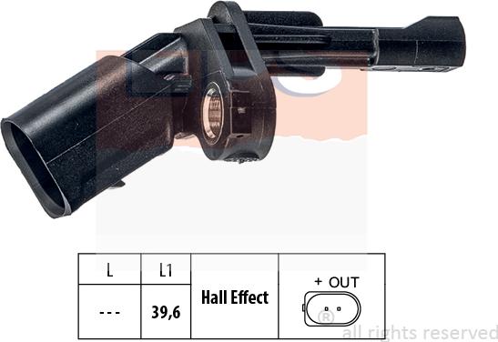 MDR EPS-1960 009 - Датчик ABS, частота обертання колеса avtolavka.club