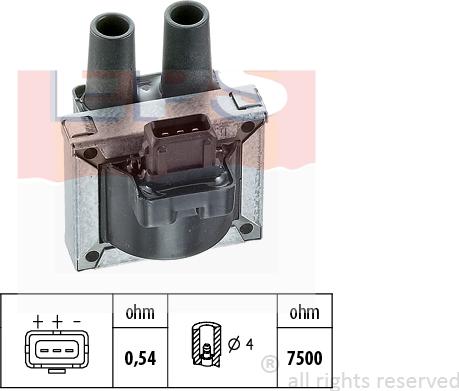 MDR EPS-1970 196 - Котушка запалювання avtolavka.club