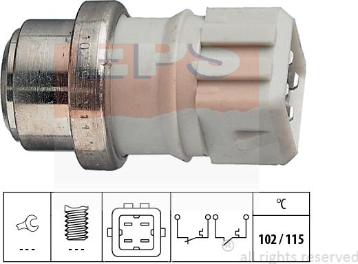 MDR EPS-1840 108 - Датчик, температура охолоджуючої рідини avtolavka.club