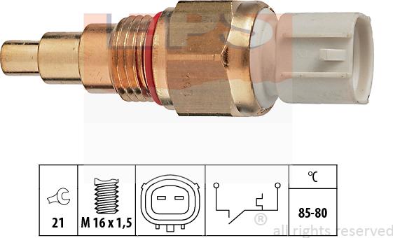 MDR EPS-1850 109 - Термовимикач, вентилятор радіатора / кондиціонера avtolavka.club