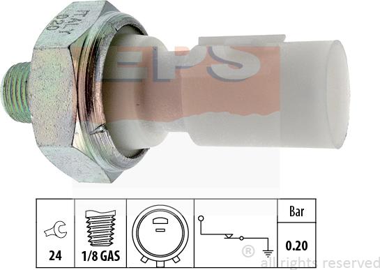 MDR EPS-1800 182 - Датчик, тиск масла avtolavka.club