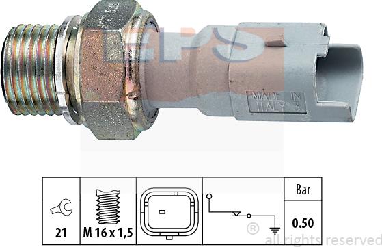 MDR EPS-1800 130 - Датчик, тиск масла avtolavka.club