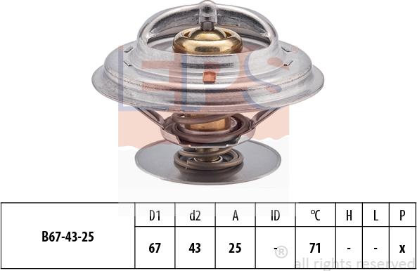 MDR EPS-1880 979S - Термостат, охолоджуюча рідина avtolavka.club