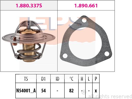 MDR EPS-1880 644 - Термостат, охолоджуюча рідина avtolavka.club