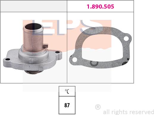 MDR EPS-1880 187 - Термостат, охолоджуюча рідина avtolavka.club