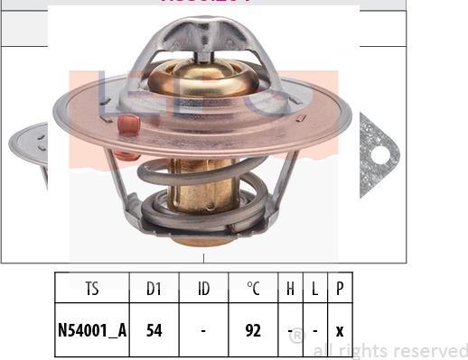 MDR EPS-1880 204S - Термостат, охолоджуюча рідина avtolavka.club