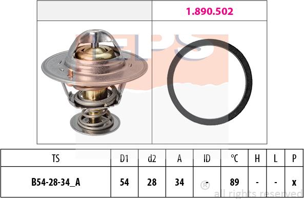 MDR EPS-1880 220 - Термостат, охолоджуюча рідина avtolavka.club