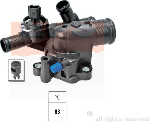 MDR EPS-1880 737 - Термостат, охолоджуюча рідина avtolavka.club